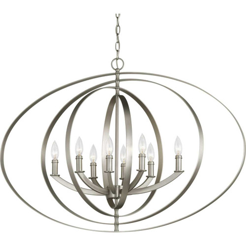 Equinox Collection Eight-Light Oval Pendant (P3791-126)