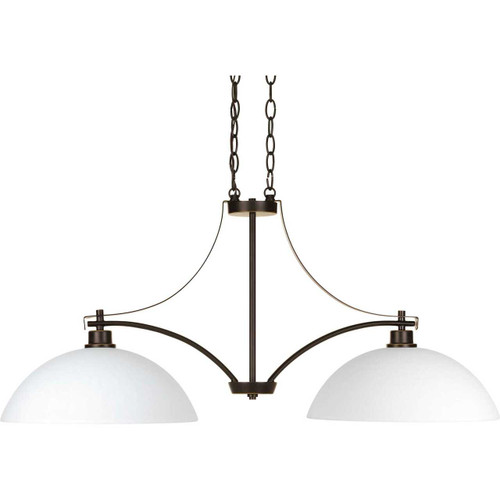 Legend Collection Two-Light Linear Chandelier (P4254-20)