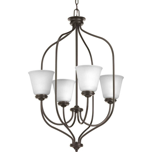 Keats Collection Four-Light Foyer Chandelier (P3891-20)