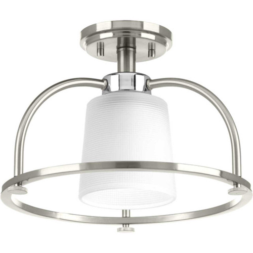 West Village Collection 13-1/2" One-Light Semi-Flush Convertible (P350032-009)
