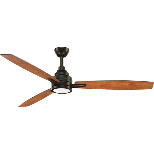 Gaze Collection 60" LED Three-Blade Ceiling Fan (P2554-2030K)