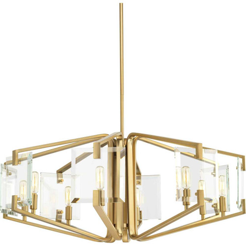Cahill 8 Light Chandelier in Brushed Bronze (P400072-109)