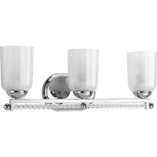 Carlyn 3 Light Bath & Vanity in Polished Nickel (P300102-104)