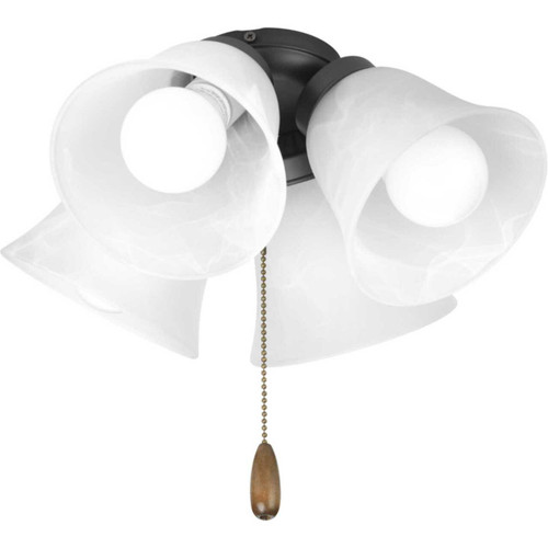 AirPro Collection Four-Light Ceiling Fan Light (P2610-143WB)