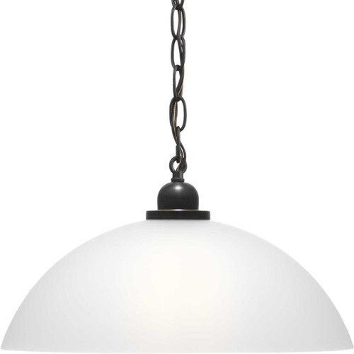 Classic Dome Pendant Collection One-Light Pendant (P500149-020)