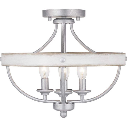 Gulliver Collection Four-Light 14-1/4" Semi-Flush Convertible (P350117-141)