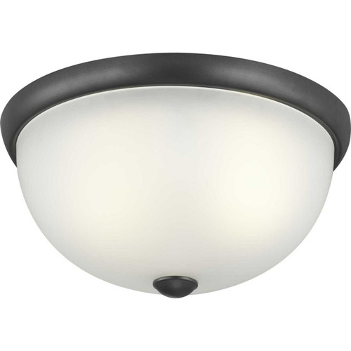 Two-Light 14" Glass Dome Flush Mount (P350044-143)