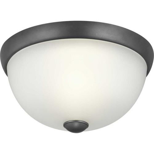 One-Light 11" Glass Dome Flush Mount (P350043-143)