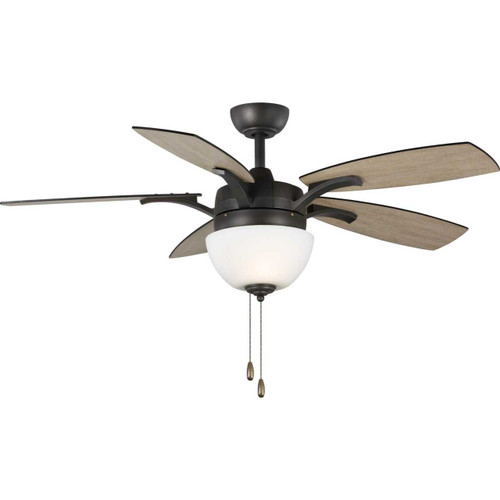 Olson Collection Five-blade 52" Ceiling Fan with LED Light Kit (P2598-143)