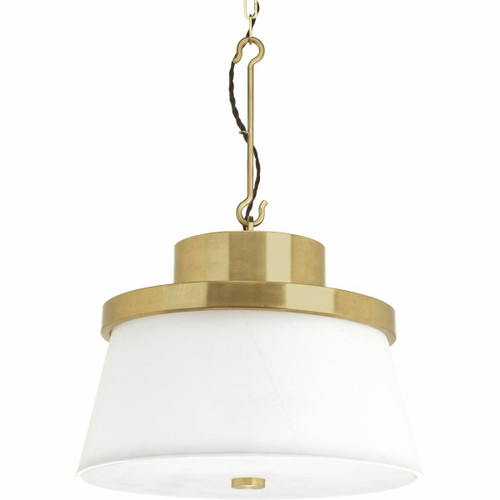 POINT DUME® by Jeffrey Alan Marks for Progress Lighting Windbluff Collection Brushed Brass Pendant (P500203-160)