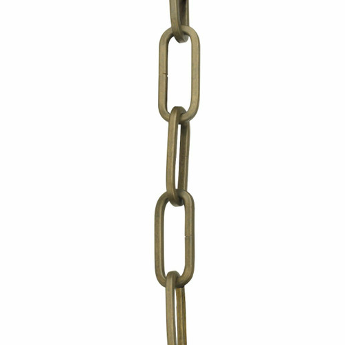 Accessory Chain - 10' of 9 Gauge Chain in Aged Brass (P8757-161)