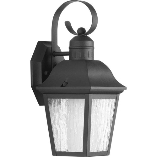 Andover Collection Black One-Light Small Wall Lantern (P6619-31CD)