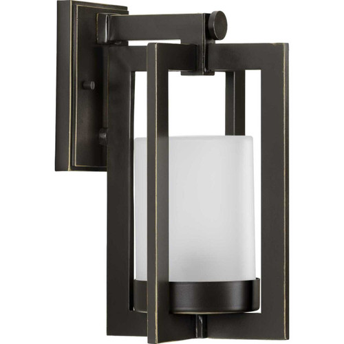 Janssen Collection Oil Rubbed Bronze One-Light Small Wall Lantern (P560122-108)