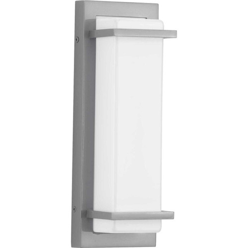 Z-1080 LED Collection Metallic Gray One-Light Small LED Outdoor Sconce (P560210-082-30)
