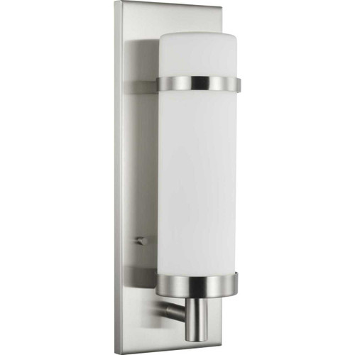 Hartwick Collection Brushed Nickel One-Light Wall Sconce (P710087-009)