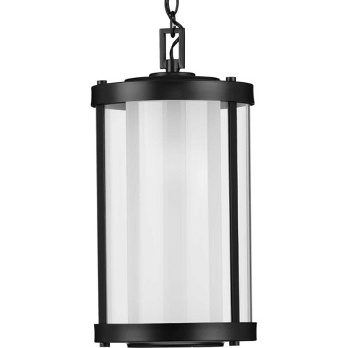 Irondale Collection Black One-Light Hanging Lantern (P550054-031)