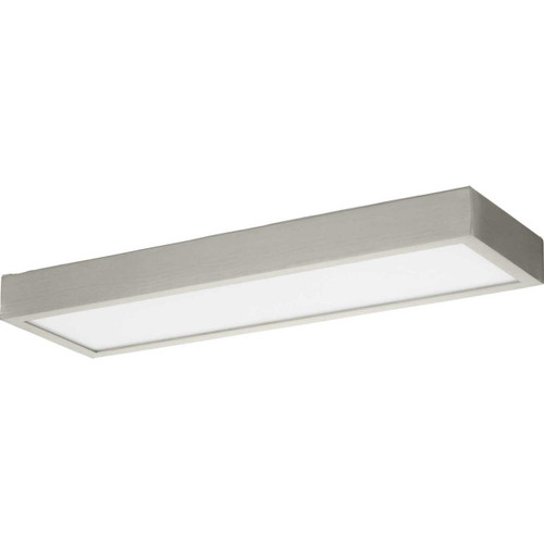 Everlume LED 16-inch Brushed Nickel Modern Style Bath Vanity Wall or Ceiling Light with Selectable 3000K/4000K Light Color (P300304-009-CS)