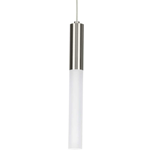 Kylo LED Collection One-Light Brushed Nickel Modern Style Hanging Pendant Light (P500321-009-30)