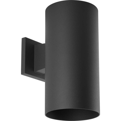 6" Black Outdoor Wall Cylinder (P5641-31)
