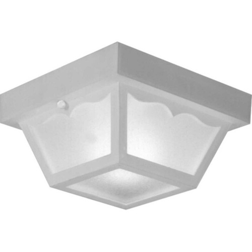 One-Light 8-1/4" Flush Mount for Indoor/Outdoor use (P5744-30)