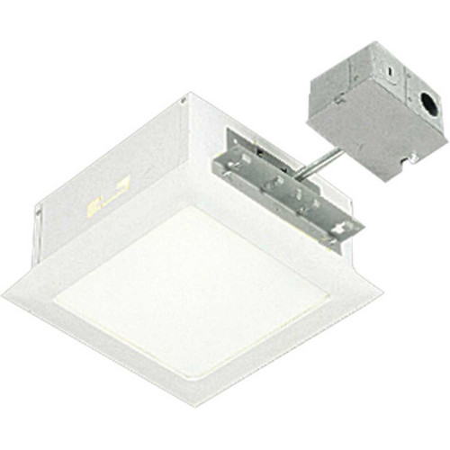 Complete Square 9-1/2" Recessed Housing and Trim (P6414-30TG)