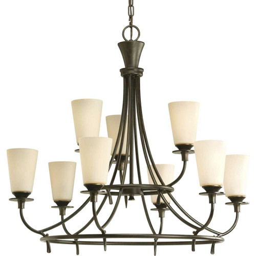 Cantata 9-Lt., 2-Tier Chandelier (P4039-77)
