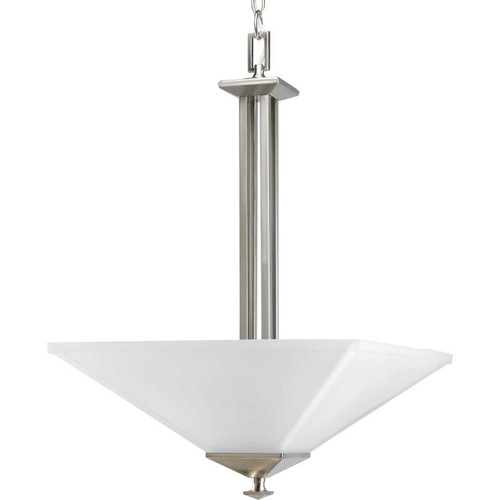 North Park 2 Light Foyer in Brushed Nickel (P3906-09)