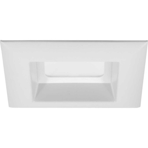 LED Retrofit 4" LED Square Recessed Trim in White (P8180-28-30K)