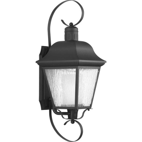 Andover 1 Light Large Wall Lantern in Black (P6621-31)