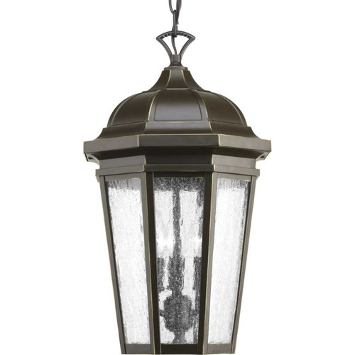 3-Lt. Antique Bronze Hanging Lantern (P550002-020)