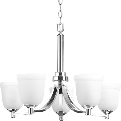 Topsail 5 Light Chandelier in Polished Chrome (P400053-015)