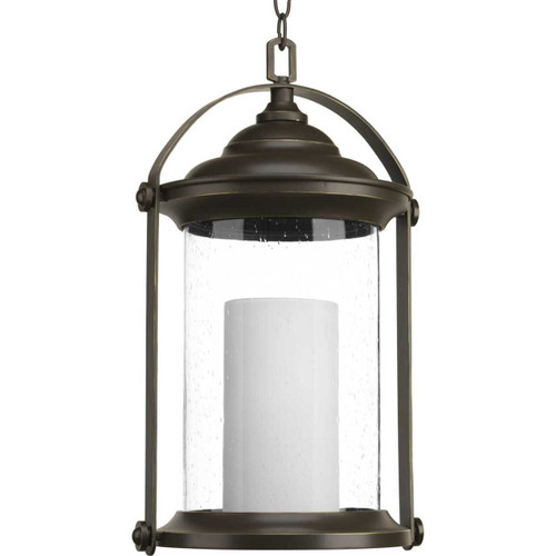 Whitacre 1 Light Hanging Lantern in Antique Bronze (P550026-020-30)