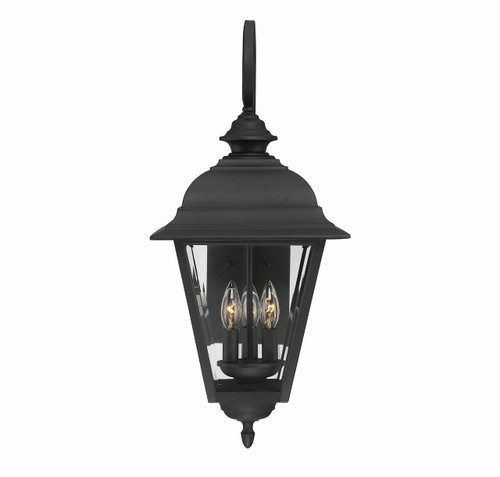 Westover Wall Mount Lantern (5-1602-BK)