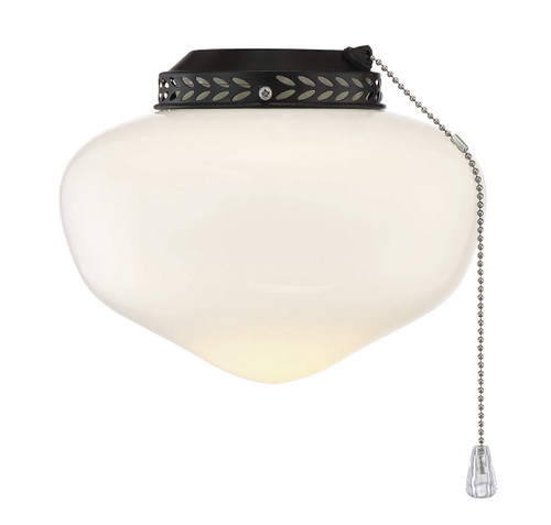 1-Light Fan Light Kit in English Bronze (FLGC-1110-13)