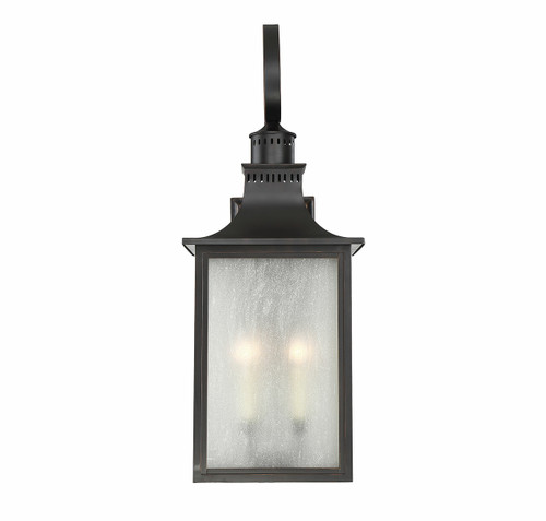 Monte Grande 1-Light Outdoor Wall Lantern in Slate (5-258-25)