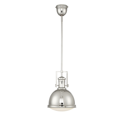 Chival 1-Light Pendant in Polished Nickel (7-730-1-109)