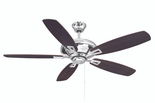 Mystique 52" 2-Light Ceiling Fan in Polished Nickel (52-831-5RV-109)