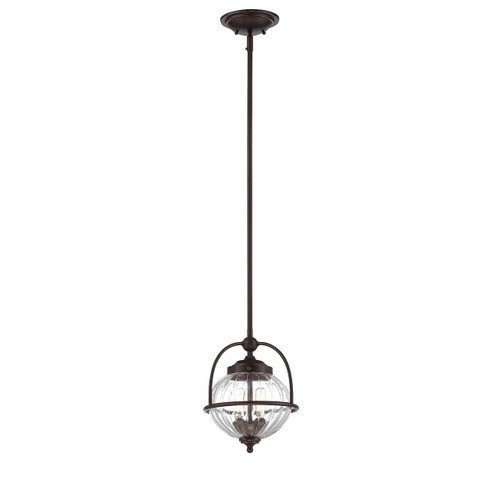 Banbury 2-Light Pendant in English Bronze with Gold (7-460-2-213)