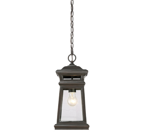 Taylor 1-Light Outdoor Hanging Lantern in English Bronze with Gold (5-243-213)