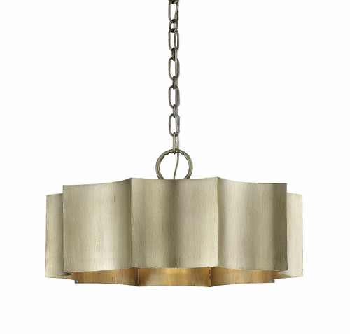 Shelby 3-Light Pendant in Silver Patina (7-100-3-53)