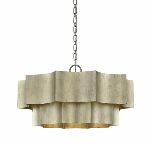 Shelby 6-Light Pendant in Silver Patina (7-101-6-53)