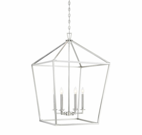 Townsend 6-Light Pendant in Satin Nickel (3-322-6-SN)