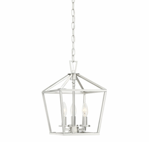 Townsend 3-Light Pendant in Satin Nickel (3-320-3-SN)