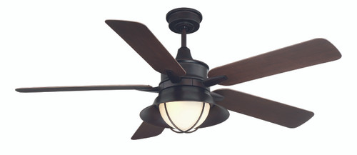 Hyannis 52" 2-Light Outdoor Ceiling Fan in English Bronze (52-625-5CN-13)