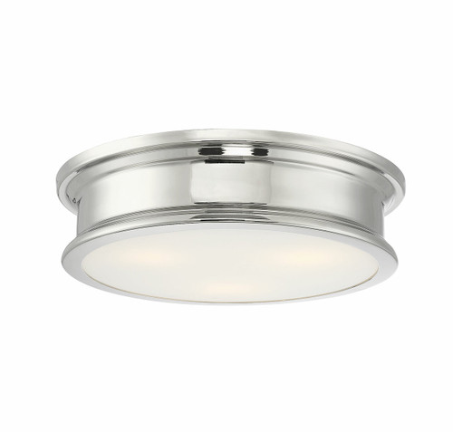 Watkins 3-Light Ceiling Light in Polished Nickel (6-133-16-109)