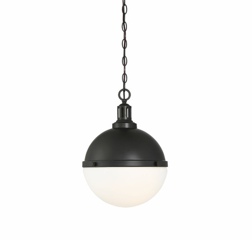 Lilly 2-Light Pendant in Matte Black (7-203-2-89)