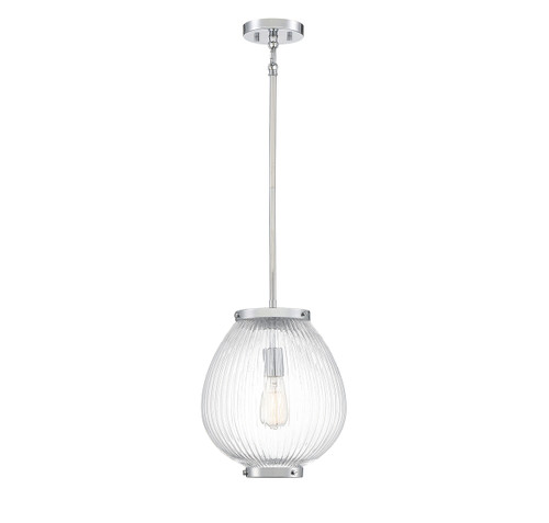 Welles 1-Light Pendant in Polished Chrome (7-170-1-11)