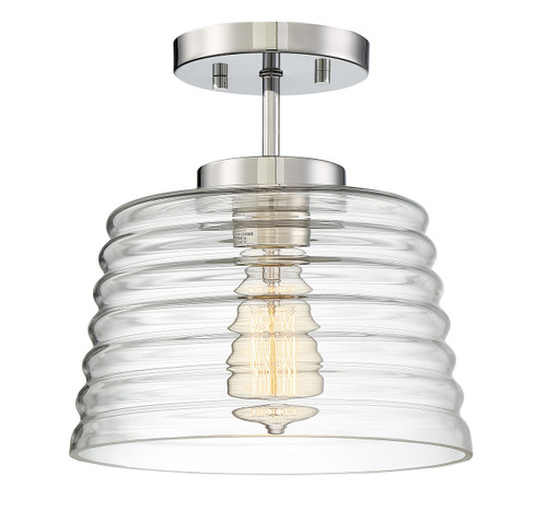 Meridian 1 Light Chrome Semi Flush (M60014CH)