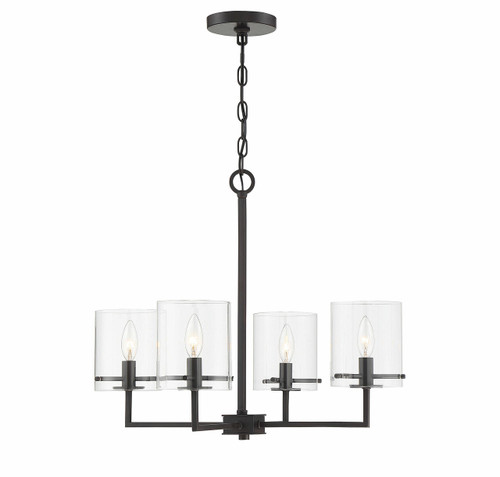 4-Light Chandelier in Oil Rubbed Bronze (M10076ORB)