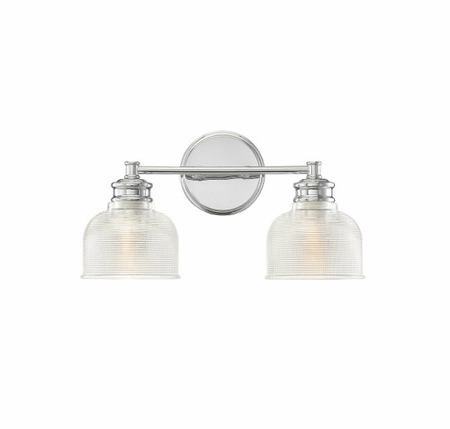 2-Light Bathroom Vanity Light in Chrome (M80034CH)